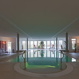 Groer Poolbereich im Wellnesshotel Rothfuss in Bad Wildbad