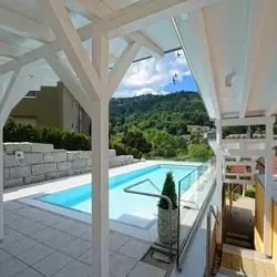 Wellnessurlaub am Infinitypool im Wellnesshotel Rothfuss in Bad Wildbad im Schwarzwald