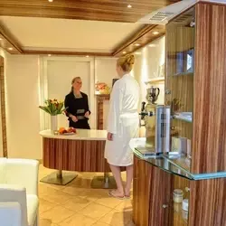 Wellnessbehandlungszimmer im Wellnesshotel Rothfuss in Bad Wildbad