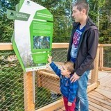 Infotafel am Baumwipfelpfad - Ausflugstipp Wellnesshotel Rothfuss