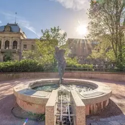 � Manuel Kamuf / Lightworkart - Brunnen in Bad Wildbad im Schwarzwald