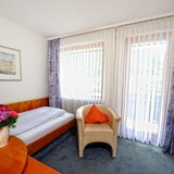 Beispiel Einzelzimmer im Wellnesshotel Rothfuss in Bad Wildbad