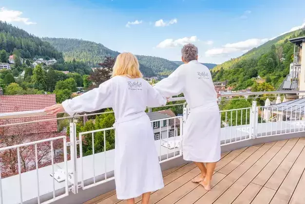 Wellnessurlaub mit Sauna im Wellnesshotel Rothfuss in Bad Wildbad im Schwarzwald