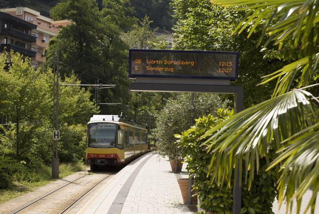 Mit der Bahn nach Bad Wildbad und zum Wellnesshotel Rothfuss