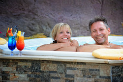 Entspannung im Whirpool