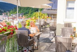 Terrasse mit Ausblick