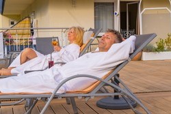 Entspannen auf dem Sonnendeck