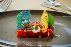 Vorspeise im Restaurant Sommerbergblick 