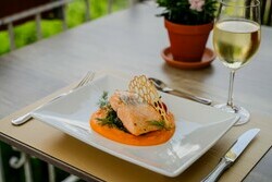 Hauptgang im Restaurant Sommerbergblick 